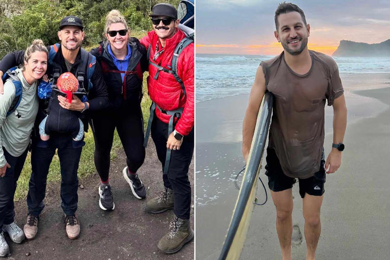 The Fernandez family with Kelsey Skoog and Yuri Botehlo; James Fernandez. Courtesy of the Fernandez Family (2) © Courtesy of the Fernandez Family (2)