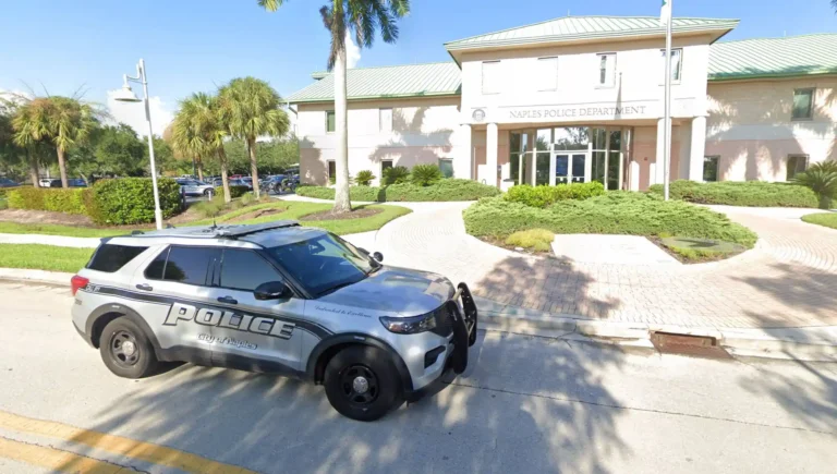 City of Naples police vehicle (stock image). google maps