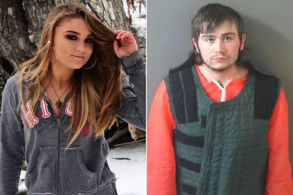 Gabrielle (Britney) Lynn Ujlaky and Bryce Dickey mugshot Facebook; Elko County Sheriff's Office