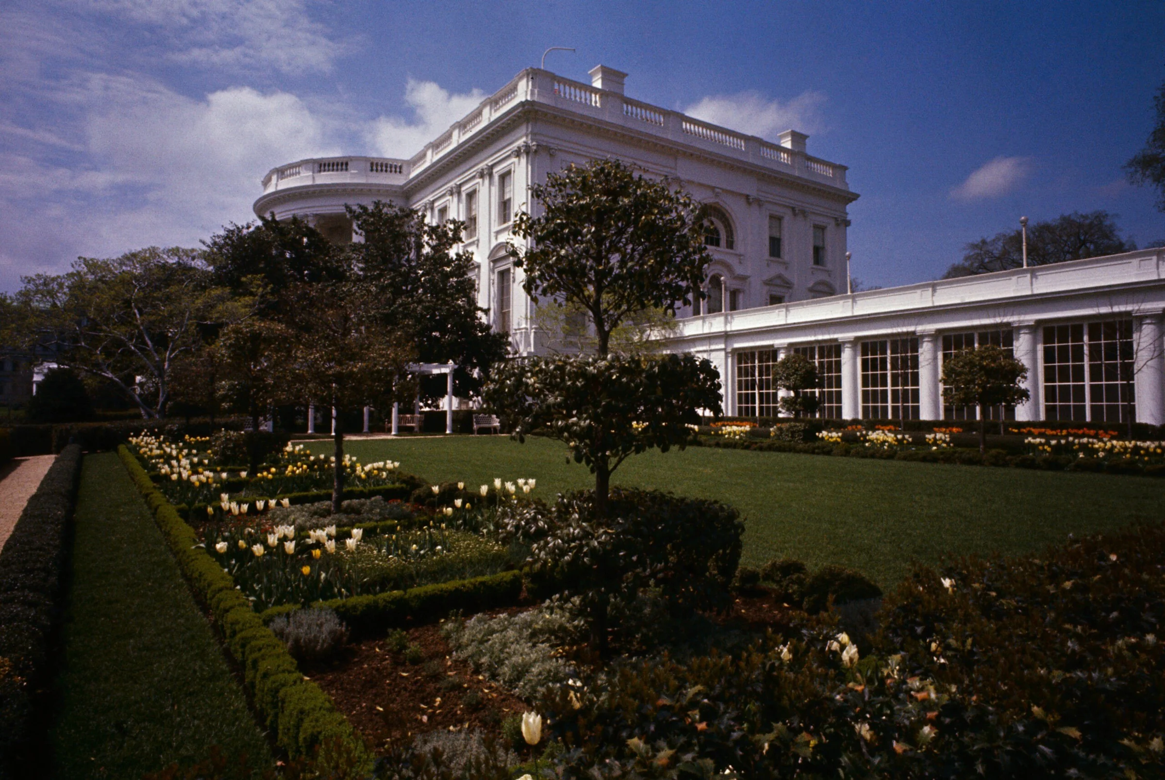 The garden was named for Jackie in 1965 during a dedication ceremony. (Getty Images)