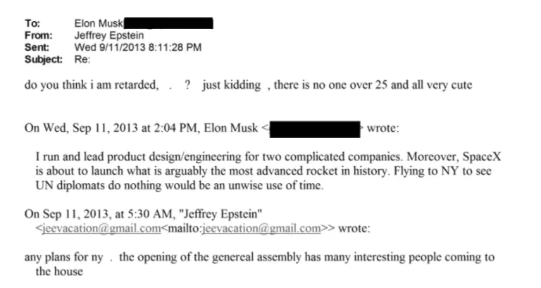 Epstein file coming from Department of Justice