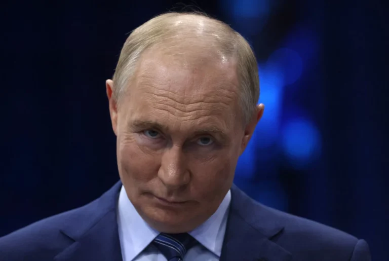Russian President Vladimir Putin in Moscow, Russia, on July 8, 2024. (Contributor / Getty Images)
