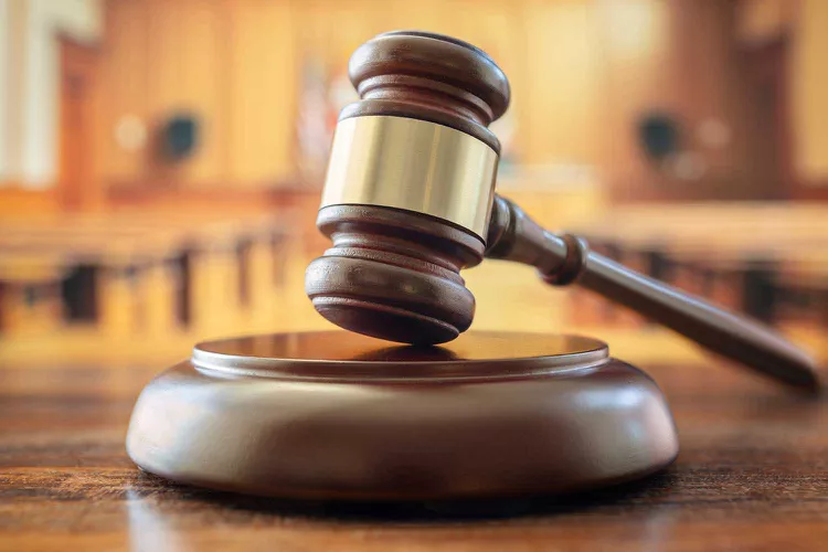 Stock photo of judge's gavel in a courtroom. Credit : Getty