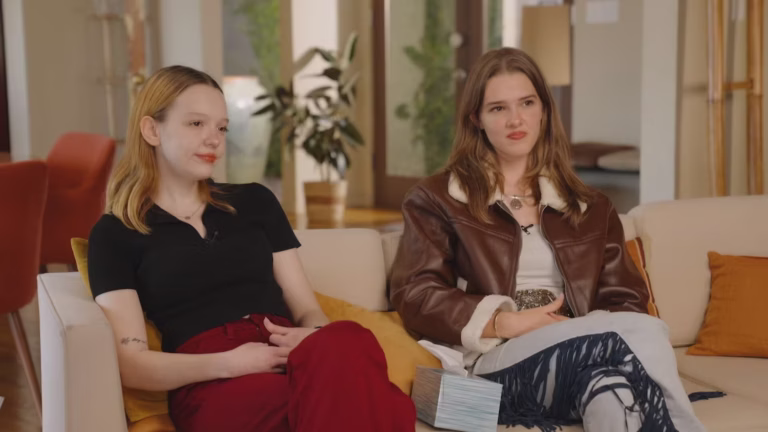 Jolinda Turpin, left and Julissa Turpin sit down for an interview with ABC News' Diane Sawyer. ABC News